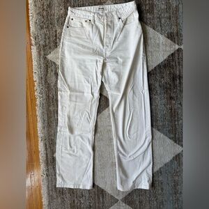 Buck Mason White Rider Jean